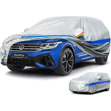 SUV Autoabdeckung Wasserdicht Atmungsaktiv für 460-485 cm, UV- & Regenschutz (1/5)