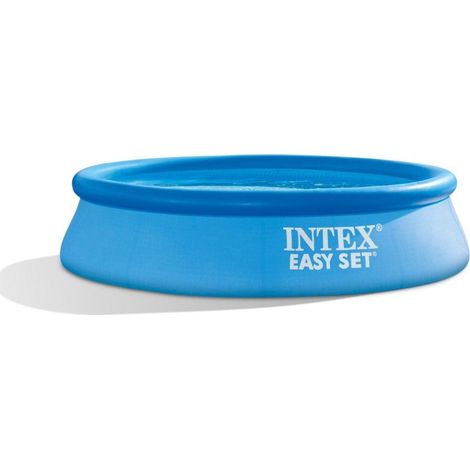 Intex Easy Set Aufblasbares Schwimmbad Blau 305 cm
