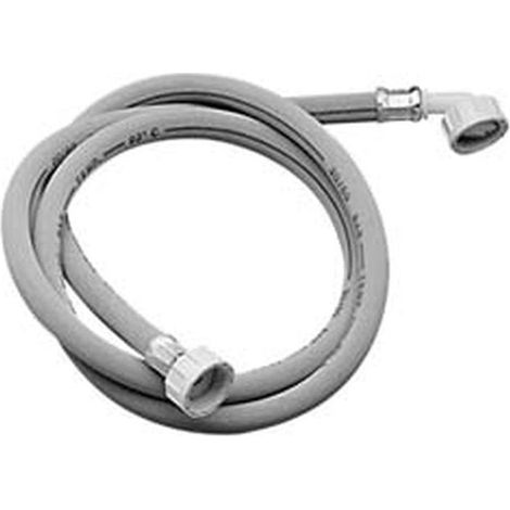Tubo carico per lavatrice con curva - Specifiche: attacco FF 3/4 cm.100 - 5 pz