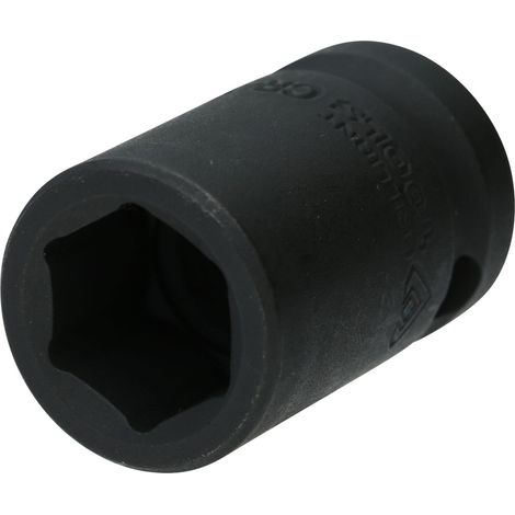BRILLIANT TOOLS 1/2" Vaso de impacto hexagonal de 15 mm corto - BT022637 (1/3)