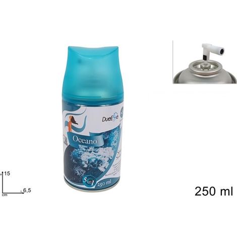 Bomboletta Deodorante per Ambiente Casa Ufficio Oceano 250 ml (1/2)