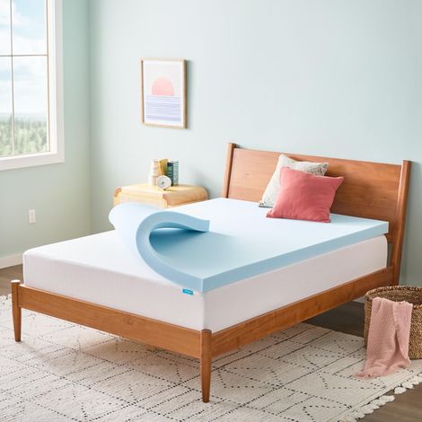 Surmatelas en Mousse à mémoire de Forme infusée de Gel de 3 Pouces (1/5)