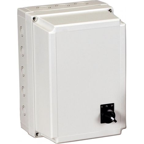Commande marche/arrêt et PV/GV pour moteur 2V à bobinages dahlander 1,3/3,1A S&P (UNELVENT) 700249