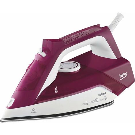 Beko SIM3126R fer à repasser rouge 2600 W vapeur puissante (1/3)