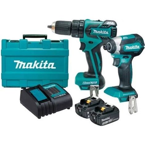 Combopack 2 outils 18V LXT (DHP453+DTD152) (2x3.0 Ah) - MAKITA DLX2142S