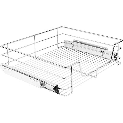 Cesta de almacenamiento de cajón telescópico 60cm para armario o mueble de cocina (1/5)