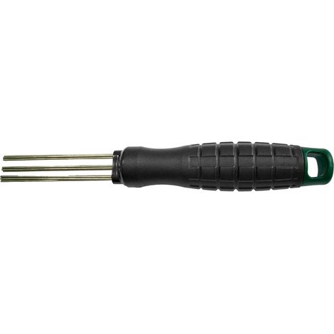 Herramienta de limpieza de jardín garten-primus grattoir alambre flexible acero inoxidable 230mm