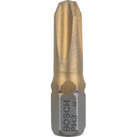 BOSCH SET INSERTI TIN PHILLIPS PH3 ATTACCO 1/4 (3 PZ) (1/3)