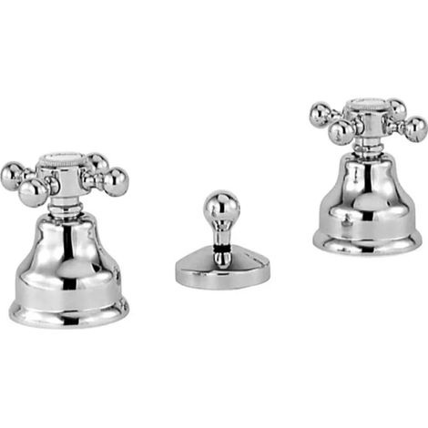 BATTERIA RUBINETTO BIDET 3 FORI SERIE ANAIS SCARICO 11/4   RUBINETTERIE EURORAMA S.P.A.