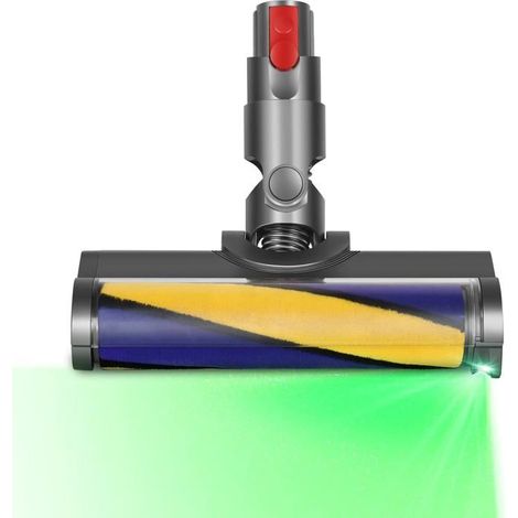 Brosse Pour Dyson V12 Detect Slim, Tête De Brosse À Rouleau Avec Lumières Led Pour Révéler La Poussière Invisible, Adaptée [BLE781] (1/5)