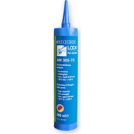 Flächendichtung WEICONLOCK AN 305-73 hell grün 300 ml