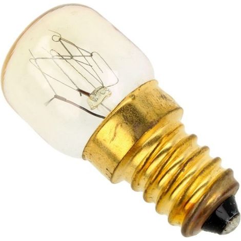 Bombilla horno 25W E14 -220v 300ºC