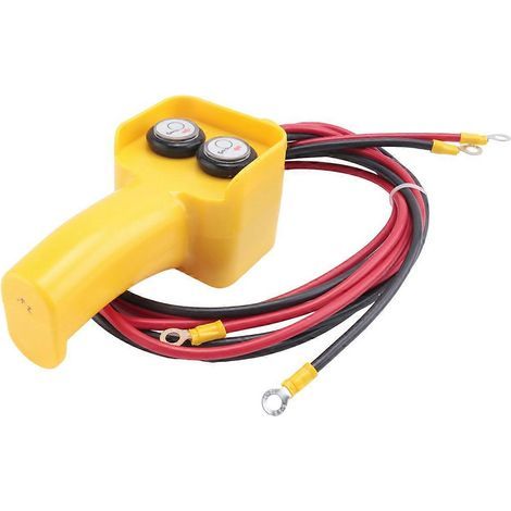 Interrupteur de télécommande pour treuil de voiture. kit de bouton de commande à distance pour treuil. interrupteur de poignée de treuil câblé (1/5)