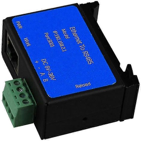Serveur de communication IoT industriel avec 25-26 ports série RS485 vers Ethernet et protocole Modbus IP (600 à 921 600 bps). (1/4)