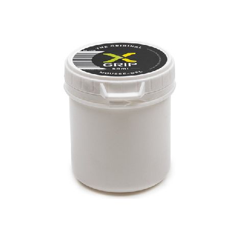 Gel de cuidado en mousse X-Grip, envase de 50 ml, fórmula premium.