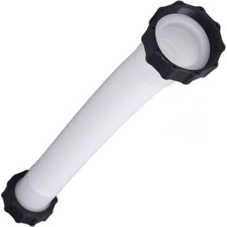 Ersatzschlauch für Poolpumpen, 1,5 Zoll Durchmesser, weiß, 0,4 Meter / 1,3 Fuß. (1/4)