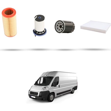 Kit tagliando 3 filtri compatibile con Fiat Ducato 3.0 JTD 130kw dal 2011 (1/5)