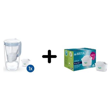 Brita Carafe Filtrante en Verre Transparent 2L (1/3)