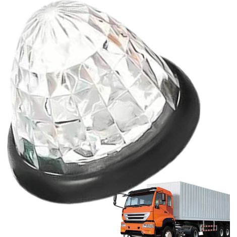 Feux de remorque, feux de remorque, feux de remorque, feux de marquage en forme de champignon, feux clignotants colorés pour camping-car, voiture, camion,