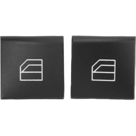 2pcs Capuchon de Commande de Vitre 2518300290 Compatible Mercedes Classe ML W164 2005‑2011, Bouton de Remplacement (1/5)