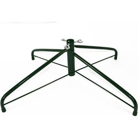 Ricambio Base Supporto piede stand verde per Albero di Natale artificiale finto universale 56 cm piedini in plastica (1/5)