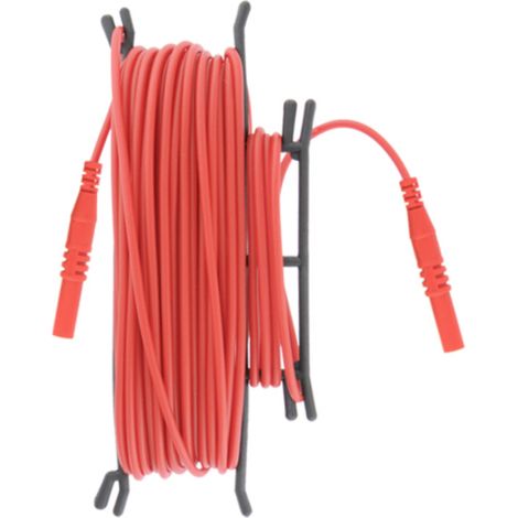 Metrel A 1640 Sicherheits-Messleitung Bananenstecker 4 mm Bananenstecker 4 mm 20 m Rot 1 St.
