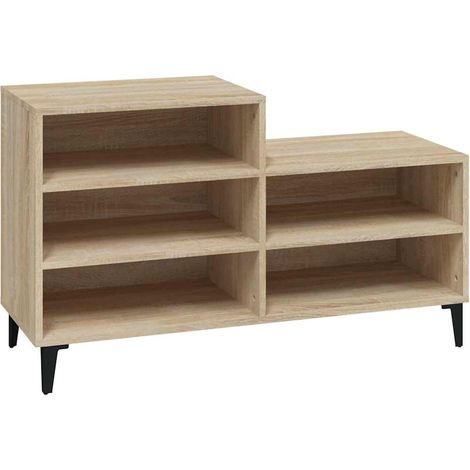 Maison Exclusive - Scarpiera Rovere Sonoma 102x36x60 cm in Legno Multistrato (1/5)