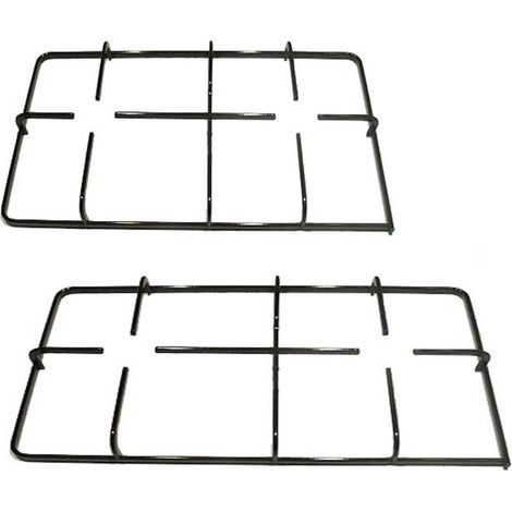 NARDI GRIGLIE PER CUCINA A GAS 2 FUOCHI CM 45,5 X 26,5 + 38 X 26,5 P 3663 / 4 (1/2)