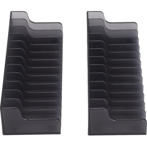 Storage rack, game card storage box for multi-function ABS disc display, One Display Box multi-function disc + CD holder (1/5)