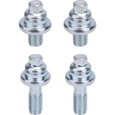 4pcs Boulons de Borne de Batterie Latéraux, 2 Longueurs Différentes 3/8" Standard Boulons de Batterie à Poteau Latéral Boulons Batterie Connecteur de Goujon de Borne de Batterie pour Voiture (1/5)