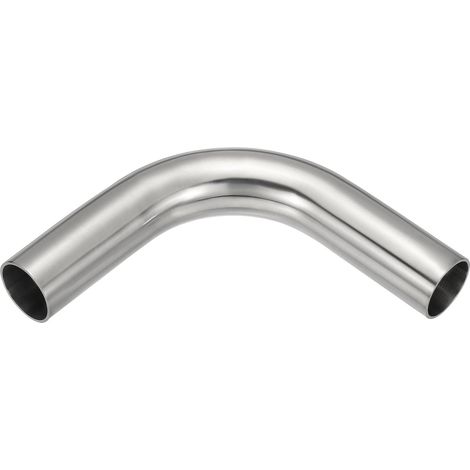 Tuyau d'extension hygiénique à coude de 90 degrés coude de cintrage mandrin de 1,5 pouce OD, tuyau d'échappement droit connecteur en acier inoxydable 304 tuyau d'extension (1/5)