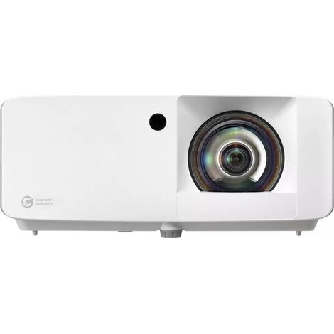 Proyector de corto alcance Optoma ZK431ST, 4100 lúmenes ANSI, DLP, UHD 4K (3840 x 2160), 3D, blanco, E3P7PN1E116 (1/5)