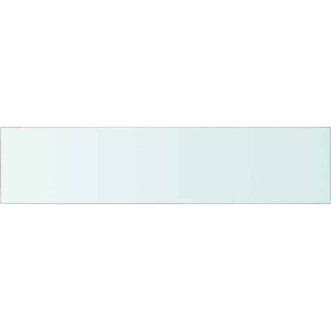 Maison Exclusive - Regalboden Glas Transparent 110x25 cm (1/3)