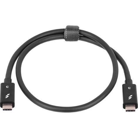 Cable Thunderbolt 3 USB-C 3.1 Gen.2 Akyga AK-USB-33 40 Gbps 100 W 4K 5K 60 Hz 0,5 m (1/2)