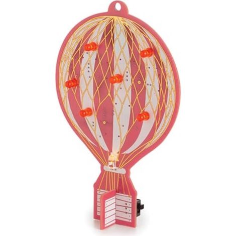 Whadda Lötbausatz, Heißluftballon, im Retro-Design (1/5)