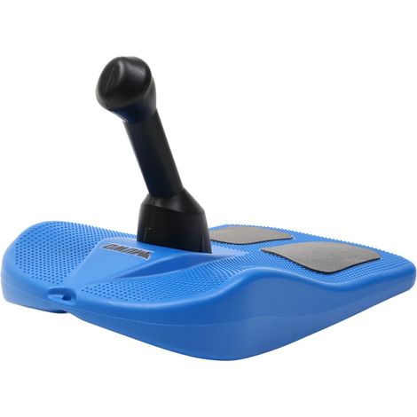 Bob des neiges pour enfants MUWO, construction légère et robuste, avec rembourrage de siège et crampons antidérapants pour une meilleure adhérence - idéal pour s'amuser sur la piste de luge, bleu MW- (1/5)