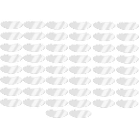 50 Visières Jetables Transparentes pour Protection - Soins du Visage, Maquillage Permanent et Extensions de Cils (1/5)