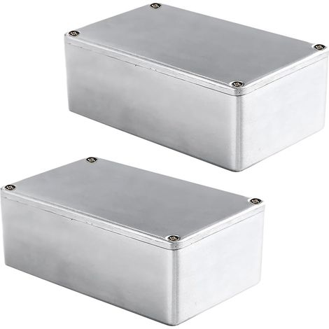 Effektpedalgehäuse – 2-teilig – Aluminium-Druckguss – IP54 wasserdicht – für DIY-Gitarren – 112 x 61 x 42 mm (1/5)