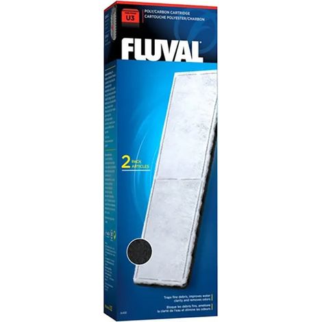 Filterkartusche Fluval U3 chemische biologische Filterung (1/2)