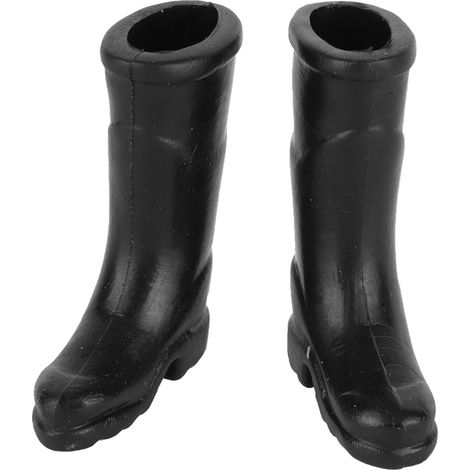 paire de bottes de pluie miniatures pour maison de poupée (échelle 1:12), accessoire de décoration (1/5)