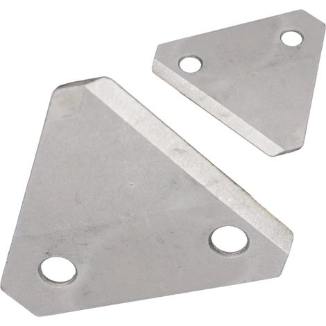 2x lames de tondeuse de 7,5cm pour Brill Basis E EC EH EH EHC ED ES Hattrick 32 36 (1/2)