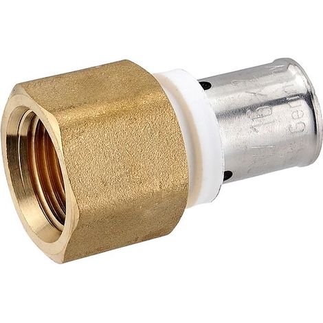 Pressfitting-Übergang 16 x 2,0 mm - 1/2 Zoll Innengewinde für MV-Rohr (1/2)