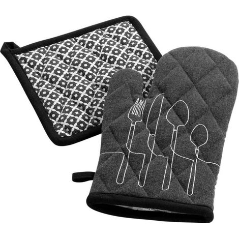 Gant & Manique Coton "Cuisiline" 28cm Anthracite (1/4)
