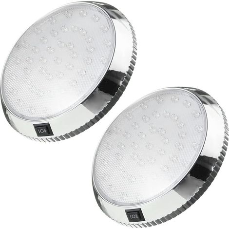 12v plafond, 2pcs 46led RV intérieur lumières, luminaires avec (1/5)
