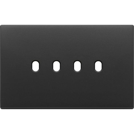 VIMAR - 22674.4.03 Plato gris antracita vintage de 4x4