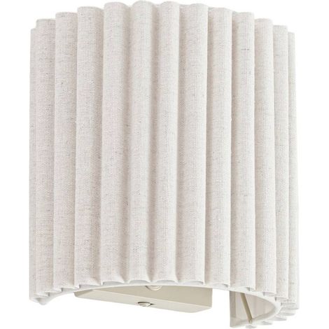 Wandleuchte, Wandlampe Innen "Libbie" aus Textil für Flur & Treppenhaus von Lindby (1/5)