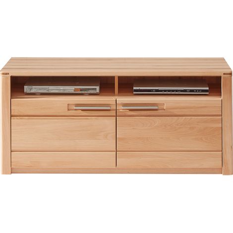 TV Lowboard Fernsehtisch Front Kernbuche massiv NEWTON-36 (1/5)