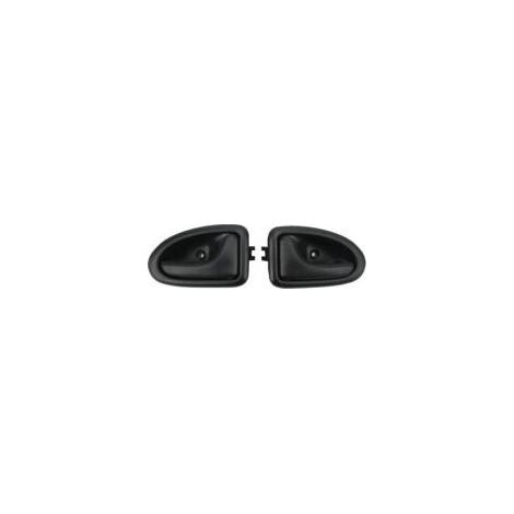 Cache-poignée de porte intérieure 7700353282, ensemble de 4 pièces, pour les bols décoratifs de poignée de porte intérieure sur CLIO II, MEGANE I, SCENIC I et TRAFIC. (1/5)