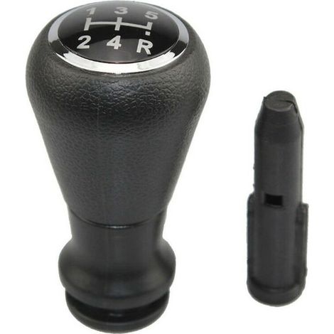 Remplacement du pommeau de levier de vitesse 5 vitesses pour Citroen Peugeot 206 207 307 - Le noir - Le noir (1/5)