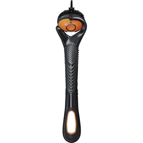 rasoir electriques hommes-Manche de Rasoir Manuel Noir - Poignée Ergonomique Antidérapante pour Rasoir Classique (1/2)